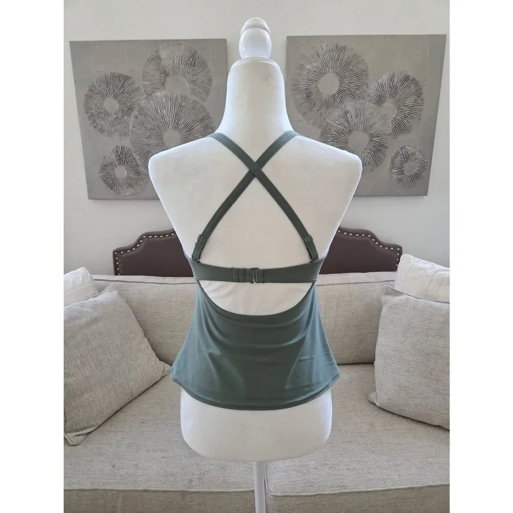 Prana Marina Tankini Top 34D Sz Sm